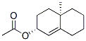 2-Naphthalenol,2,3,4,4a,5,6,7,8-octahydro-4a-methyl-,acetate,(2R,4aR)-(9CI) Struktur