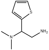 N1,N1-DIMETHYL-1-(2-THIENYL)-1,2-ETHANEDIAMINE Struktur