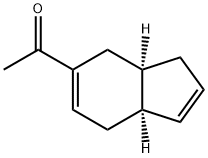 Ethanone, 1-(3a,4,7,7a-tetrahydro-1H-inden-6-yl)-, cis- (9CI) Struktur