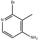 2-BroMo-3-Methyl-4-pyridinaMine Struktur