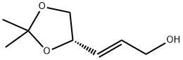 (S)-4,5-ISOPROPYLIDENE-2-PENTENOL Struktur