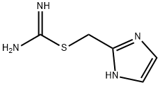 Carbamimidothioic  acid,  1H-imidazol-2-ylmethyl  ester Struktur