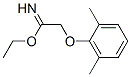 Ethanimidic acid, 2-(2,6-dimethylphenoxy)-, ethyl ester (9CI) Struktur