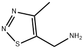 1-(4-METHYL-1,2,3-THIADIAZOL-5-YL)METHANAMINE Struktur