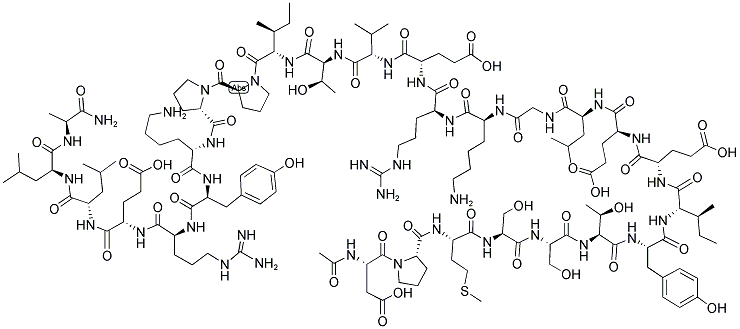 AC-ASP-PRO-MET-SER-SER-THR-TYR-ILE-GLU-GLU-LEU-GLY-LYS-ARG-GLU-VAL-THR-ILE-PRO-PRO-LYS-TYR-ARG-GLU-LEU-LEU-ALA-NH2 Struktur