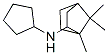 Bicyclo[2.2.1]heptan-2-amine, N-cyclopentyl-1,7,7-trimethyl- (9CI) Struktur