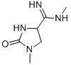 4-Imidazolidinecarboximidamide,N,1-dimethyl-2-oxo- Struktur