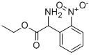 AMINO-(2-NITRO-PHENYL)-ACETIC ACID ETHYL ESTER Struktur