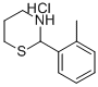 2-(o-Tolyl)tetrahydro-2H-1,3-thiazine hydrochloride Struktur