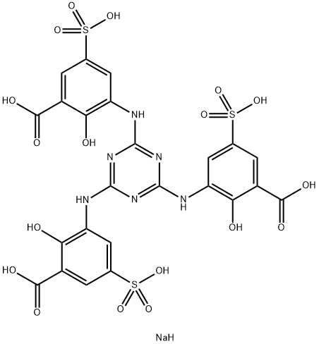 3,3′,3′′-(1,3,5-トリアジン-2,4,6-トリイルトリイミノ)トリス(2-ヒドロキシ-5-スルホ安息香酸)/ナトリウム,(1:3)