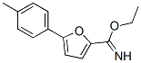 2-Furancarboximidicacid,5-(4-methylphenyl)-,ethylester(9CI) Struktur