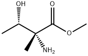 (2S,3S)-2-AMINO-2-METHYL-3-HYDROXYBUTYRIC ACID METHYL ESTER Struktur