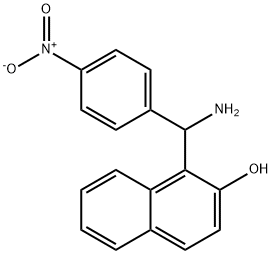 1-[AMINO-(4-NITRO-PHENYL)-METHYL]-NAPHTHALEN-2-OL Struktur