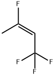 E-2,4,4,4-TETRAFLUORO-2-BUTENE Struktur