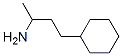 Cyclohexanepropanamine, alpha-methyl- (9CI) Struktur