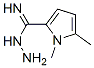 1H-Pyrrole-2-carboximidicacid,1,5-dimethyl-,hydrazide(9CI) Struktur