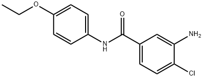 3-amino-4-chloro-N-(4-ethoxyphenyl)benzamide Struktur