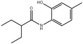 Butanamide, 2-ethyl-N-(2-hydroxy-4-methylphenyl)- (9CI) Struktur