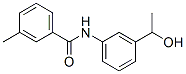 Benzamide, N-[3-(1-hydroxyethyl)phenyl]-3-methyl- (9CI) Struktur