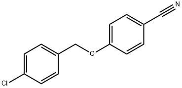 4-[(4-CHLOROBENZYL)OXY]BENZONITRILE Struktur