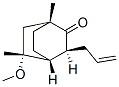 Bicyclo[2.2.2]octanone, 5-methoxy-1,5-dimethyl-3-(2-propenyl)-, (1R,3S,4R,5R)- (9CI) Struktur