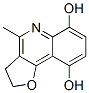 Furo[3,2-c]quinoline-6,9-diol, 2,3-dihydro-4-methyl- (9CI) Struktur