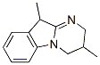 Pyrimido[1,2-a]indole, 2,3,4,10-tetrahydro-3,10-dimethyl- (9CI) Struktur