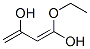 1,3-Butadiene-1,3-diol, 1-ethoxy- (9CI) Struktur