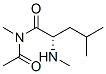 acetyl-N-dimethylleucinamide Struktur