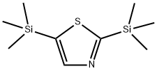 2,5-BISTRIMETHYLSILANYLTHIAZOLE Struktur