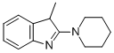 3H-Indole,3-methyl-2-(1-piperidinyl)-(9CI) Struktur