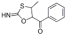 Methanone, (2-imino-4-methyl-1,3-oxathiolan-5-yl)phenyl- (9CI) Struktur