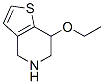 Thieno[3,2-c]pyridine, 7-ethoxy-4,5,6,7-tetrahydro- (9CI) Struktur