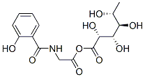 glucuronyl-2-hydroxyhippurate Struktur