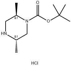 (2R,5S)-tert-Butyl 2,5-diMethylpiperazine-1-carboxylate hydrochloride price.