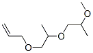 Dipropylene glycol monomethyl monoallyl ether Struktur