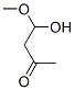 2-Butanone, 4-hydroxy-4-methoxy- (9CI) Struktur