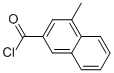 2-Naphthalenecarbonyl chloride, 4-methyl- (9CI) Struktur