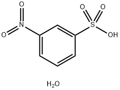 3-NITROBENZENESULFONIC ACID MONOHYDRATE Struktur