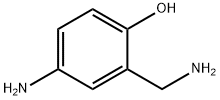 4-Amino-2-aminomethylphenol Struktur