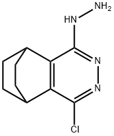 3-CHLORO-6-HYDRAZINO-4,5-DIAZATRICYCLO[6.2.2(2,7)]DODECA-2(7),3,5-TRIENE Struktur