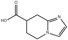 Imidazo[1,2-a]pyridine-7-carboxylic acid, 5,6,7,8-tetrahydro- (9CI) Struktur