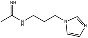 Ethanimidamide, N-[3-(1H-imidazol-1-yl)propyl]- (9CI) Struktur