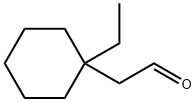 Cyclohexaneacetaldehyde, 1-ethyl- (9CI) Struktur