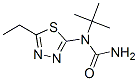 Urea, N-(1,1-dimethylethyl)-N-(5-ethyl-1,3,4-thiadiazol-2-yl)- (9CI) Struktur