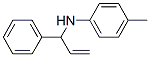 Benzenemethanamine, alpha-ethenyl-N-(4-methylphenyl)-, (-)- (9CI) Struktur