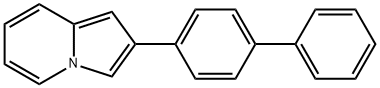 2-BIPHENYL-4-YL-INDOLIZINE Struktur