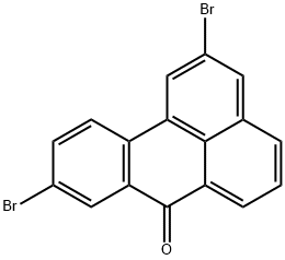 2,9-dibromobenzanthrone Struktur