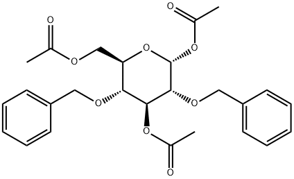 1,4,6-TRI-O-ACETYL-2,3-O-CARBONYL-ALPHA-D-MANNOPYRANOSE Struktur