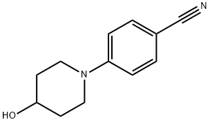 4-(4-HYDROXY-PIPERIDIN-1-YL)-BENZONITRILE Struktur